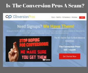 Is Conversion Pros A Scam