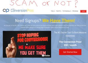 Is Conversion Pros A Scam_