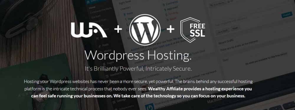 Best WordPress Hosting For 2020 - Wealthy Affiliate Banner