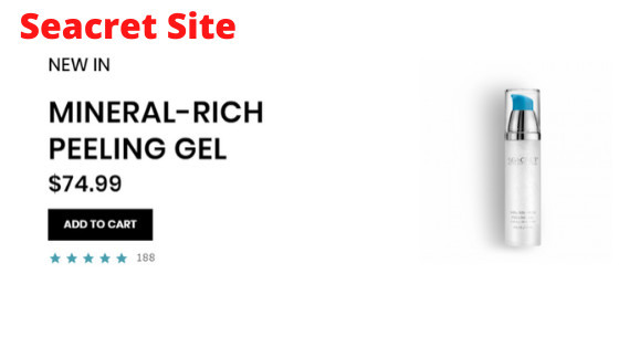 What is Seacret Direct - Mineral Rich Peeling Gel - Seacret site