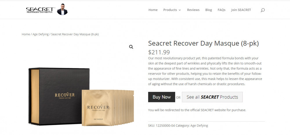 What is Seacret Direct - Recover - Seacret