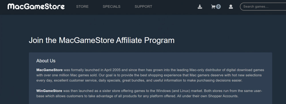 Gaming Affiliate Programs_MacGameStore