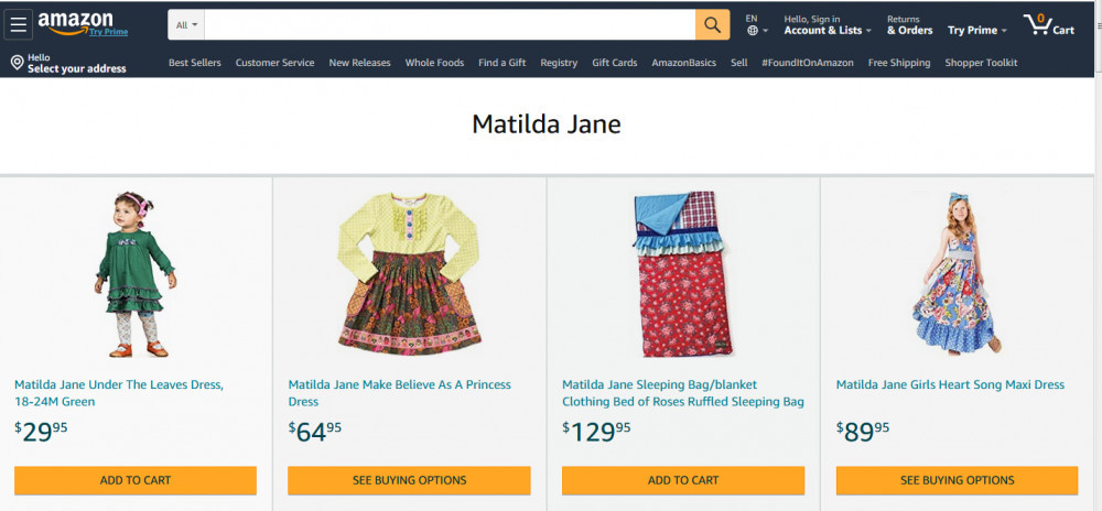 Matilda Jane MLM Review - Girls Clothing on Amazon