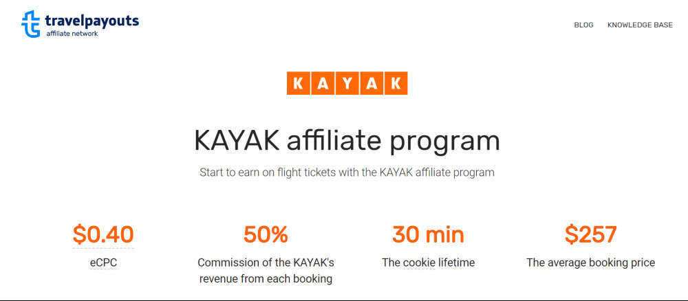 Travel Agent Affiliate Program_Kayak